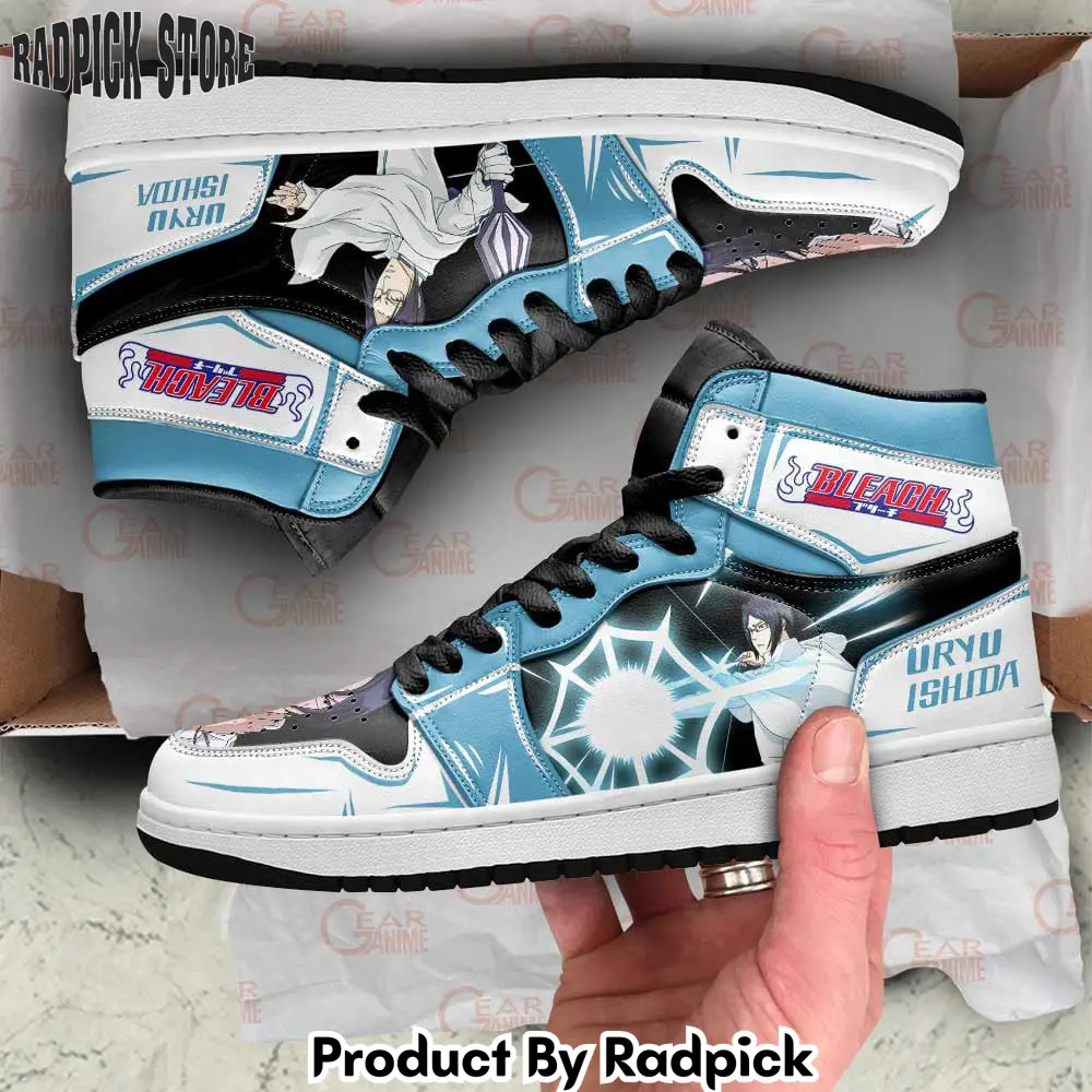 Uryu ishida air jordan high top sneakers anime  rp0353269